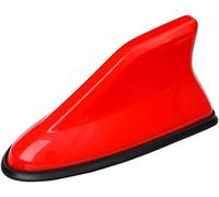 LYBFDCL Antenne Aileron de Requin pour Volkswagen Fox/CrossFox/EOS/Corrado/Citi Golf Chico/Citi Life/Citi Rhythm, Antenne de Toit Automobile Requin Améliorer Le Signal Étanche Antipoussière,Red