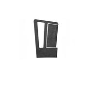 LYBH Autocollant De Décoration De Panneau De Levier De Vitesse De Console Centrale, Garniture Intérieure De Voiture pour Audi A6 C8 A7 2019-2021(Noir)