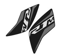 LYBH Autocollant De Moto, Accessoire Latéral De Protection pour Réservoir, Tapis De Poignée De Genou pour Y&amaha YZF R1M 2015 - 2019 Autocollant pour Réservoir D'essence
