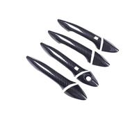 LYBH Cache De Poignée De Porte Extérieure Pour Hyundai Pour Elantra 2012-2016 Coque Décorative Pour Poignée De Porte Extérieure Extérieure Poigner Porte Housse(Noir 1,2 boutons)