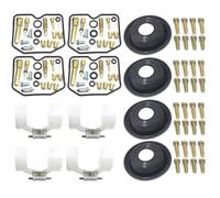 LYBH Carburateur réparation Kit De Réparation De Carburateur De Moto pour Suzuki Bandit GSF600S 96-03 GSF 600 S GSF600 600S Flotteur De Cylindre À Flotteur Jet De Coupelle Kit Carburateu(Ensemble 4)