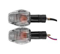 LYBH Clignotant De Moto Étanche pour H&Onda RVT1000R RC51 XL700V Transalp 700 2008-2011 Clignotants Avant et arrière(Clair)