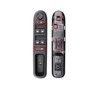 LYBH Interrupteur De Commande Lève-vitre Électrique pour Citroën C3 pour Picasso 96650621ZD, Interrupteurs Rétroviseurs Rabattables Électriques Interrupteur De Lève-Vitre(sans Pliage)