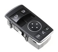 LYBH Interrupteur De Lève-vitre De Voiture Pour Benz Pour AMG SL W231 W197 W204 C250 C350 W172 1729056800 1729056900 2049058202 Bouton Électrique Électrique Interrupteur(NOIR 1)