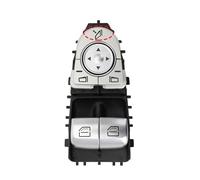 LYBH Interrupteur De Lève-vitre Voiture Pour Mercedes Pour Benz Classe C Pour Vito Pour Viano C205 W447 2014-2021 Bouton Commande Lève-vitre Électrique Interrupteur(NOIR2)