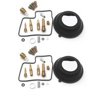 LYBH Kit De Réparation De Carburateur De Moto 4 Pièces pour H&Onda VT500E VT500C 1983-1987 VT 500 VT500 E C Pièces De Diaphragme De Piston Kit De Reconstruction De Carburateur(Couleur 4)