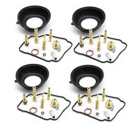 LYBH Kit De Réparation De Carburateur De Moto pour H&Onda CBR400RR NC23 1986-1989 CBR 400rr Diaphragme À Vide Membrane De Carburateur Pièces Kit De Reconstruction De Carburateur