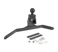 LYBH Support Barre Avant Support De Navigation GPS pour Moto pour H&Onda ST1100 Pan European 1991-2003, Extension De Barre Transversale Support D'extension(Noir 6)