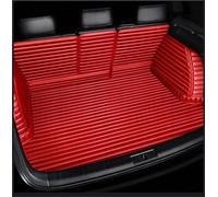 LYBH Tapis De Coffre De Voiture À Couverture Intégrale pour BMW X3 F25 E83 G01, Accessoires Intérieurs en Cuir Synthétique, Tapis De Protection Coffre Arrière Tapis(Rouge 2,X-1)