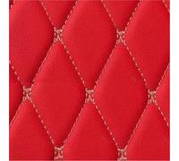 LYBH Tapis De Coffre pour A6 C7 2011-2017, Tapis De Protection De Coffre, Revêtement De Coffre, Accessoires Intérieurs Coffre Arrière Tapis(Rouge,X-1)