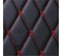 LYBH Tapis De Coffre pour A6 C7 2011-2017, Tapis De Protection De Coffre, Revêtement De Coffre, Accessoires Intérieurs Coffre Arrière Tapis(Noir Rouge,X-2)