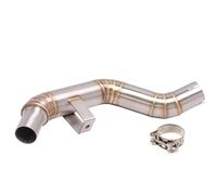 LYBH Tuyau D'échappement pour Moto pour Benelli 502 C 502C, Tube Intermédiaire en Acier Inoxydable, Modifié. Silencieux d'échappement