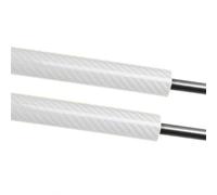 LYBH Vérins À Gaz De Hayon Arrière Pour Clio MK2 (1998-2005) - Référence : 7700842256 Vérin À Ressort À Gaz(BLANC)