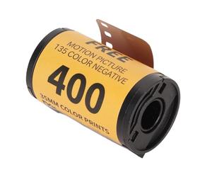 Lybunair 35mm Film Couleur 18 expositions 0 400 Grain Fin Large Exposition Latitude élimination du Carbone pour Appareil Photo 135