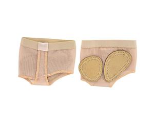 Lybunair Ballet Belly Dance Chaussettes Respirant Doux Résistant À L'usure Élastique Coussinet De Pied (XL/40~41 size)