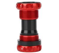 Lybunair Boîtier de pédalier léger Lybunair en alliage d'aluminium pour VTT, roulement en céramique BB30, filetage à visser, compatible avec pédalier 24/24 mm et coque de cadre 42 (Rouge)