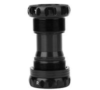 Lybunair Boîtier de pédalier léger Lybunair en alliage d'aluminium pour VTT, roulement en céramique BB30, filetage à visser, compatible avec pédalier 24/24 mm et coque de cadre 42 (Noir)