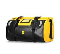 Lybunair K23516Y-66L Sac étanche pour moto, grande capacité de 40 L, fermeture à enrouler, bandoulières, design réfléchissant, idéal pour les voyages, le ski et la moto