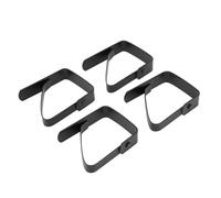 Lybunair Pinces à Nappe, Nappe Clips AntiGlissant, Supports de Nappe en Acier Inoxydable pour Pique Nique Mariage Fte Barbecue, 2 * 1,6 Po