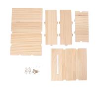 Lybunair Weather Rebellious Maisonnette pour chauve-souris fabriquée à la main en bois à chambre unique pour installation dans le jardin, la terrasse et la cour