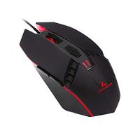 LYCANDER Souris optique filaire USB avec dpi réglable jusqu'à 6400 7 boutons LED cble 1,5 M
