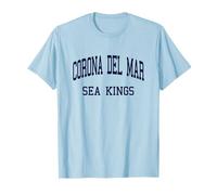 Lycée Corona Del Mar HS Costa Mesa CA Retro Sports T-Shirt