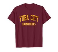 Lycée de Yuba City HS Yuba City CA Retro Sports T-Shirt