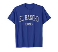 Lycée El Rancho HS Pico Rivera CA Retro Sports T-Shirt