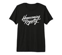 Lycée Homecoming Royalty King & Queen Matching T-Shirt Haut de Gamme