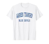 Lycée HS Gurnee IL Retro du Canton de Warren T-Shirt