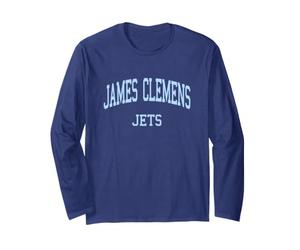Lycée James Clemens HS Madison AL Retro Sports Manche Longue
