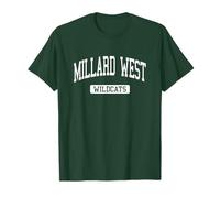 Lycée Millard West HS Omaha NE Varsity Sports T-Shirt