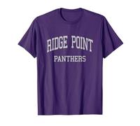 Lycée Ridge Point HS Missouri City TX Retro Sports T-Shirt