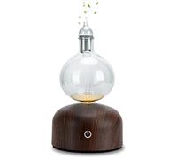 Lychee Diffuseur d'huiles essentielles sans fil à piles Diffuseur d'aromathérapie avec 2 modes de démarrage du cycle pour pièces de 50 à 80 m²