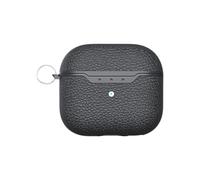 Lychee Étui d'affaires à motif pour AirPods 4 2024 Étuis pour écouteurs Apple Generation Pro Hook 2 3 4ème