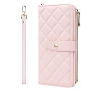 Lychii Quilted Portefeuilles Passeport, Porte Passeport Couverture de Voyage pour Femmes, RFID Bloquant l'organisateur de Documents de Voyage pour Passeport, Carte d'embarquement, Carte d'Identité