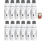 Lycia Déodorant invisible anti-taches effet sec 48H 12 x 150 ml + Polpa Italian Gourmet 400 g