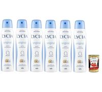 Lycia Déodorant original effet sec 48H 6 x 150 ml + Polpa Italian Gourmet 400 g