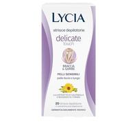 Lycia Lot de 20 bandes faciales simples épilatrices