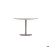 Lycke table de salle à manger Ø110 cm beige.
