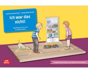 Lydia Hauenschi Ich war das nicht: Ausgestanzte Figuren zum Spie (Staple Bound)