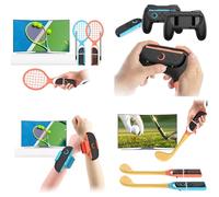 LYEAA 24 po Sports Accessoires Sports Bundle pour Switch2 Kit de fête familiale avec raquettes de tennis Clubs de