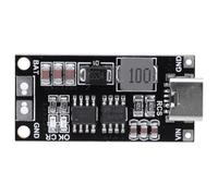 LYEAA 2S 3S 4S Type-C vers 8.4V 12.6V 16.8V Step-Up Boost Chargeur Li-Ion polymère 1A 2A 4A Panneau de protection Protection contre les surtensions Indicateur LED (2S 4A)