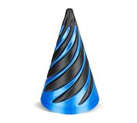 Lyeaa 3D Toy cône en Spirale imprimé Impossible Pyramide Sculpture PASSTHROUV