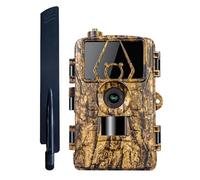 LYEAA APP Caméra de Chasse Solaire 8K 60MP WiFi avec Excellente Vision Nocturne Grand Angle 120 ° Temps de déclenchement 0,1 s IP66 étanche pour la Surveillance de la Faune avec 4G EU