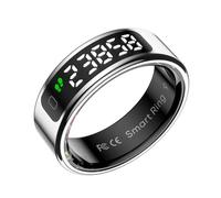 LYEAA Bague intelligente R11 avec écran d'affichage tactile moniteur de fréquence cardiaque pour fitness et sommeil Smart Ring