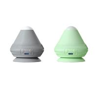 LYEAA Boule de massage électrique portable avec vibration thermique à double mode et aspiration pour un soulagement musculaire ciblé