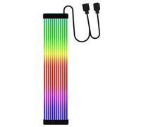 LYEAA Câbles PC de synchronisation ARGB 5 V 3 Broches, câble d'extension d'alimentation de Carte mère 8/24 Broches, kit de Bricolage de Bande Lumineuse LED Flexible pour Alimentation PC