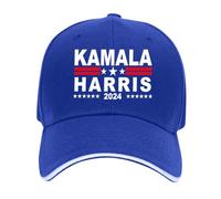 LYEAA Casquette de baseball Kamala Harris - Casquette de baseball tendance respirante - Chapeau de papa politique réglable - Chapeau d'élection du président pour les sports de plein air