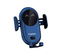 LYEAA Chargeur de voiture sans fil, capteur infrarouge universel, support de téléphone portable, 10 W, charge rapide intelligente, fixation automatique, support de téléphone de voiture
